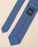 Gravata 100% Seda em Azul