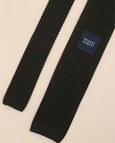 Dark Green Knitted Tie 100% Silk