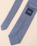 Gravata 100% Seda em Azul Escuro