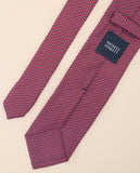 Corbata 100% Seda en Rojo