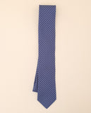Gravata 100% Seda em Azul Escuro