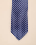 Gravata 100% Seda em Azul Escuro