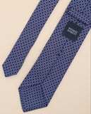 Gravata 100% Seda em Azul Escuro
