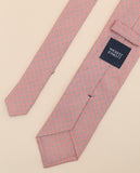 Salmon Tie 100% Silk