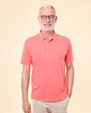 Polo Jersey en Salmón