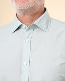 Light Green Casual Shirt 100% Cotton