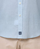 Camisa Casual em Azul Claro