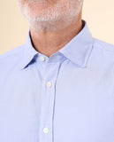 Light Blue Casual Shirt 100% Cotton