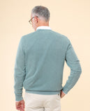 Camisola 100% Algodão em Verde Seco