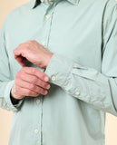 Camisa Casual 100% Algodón en Verde