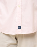 Camisa Casual 100% Algodón en Rosa Claro
