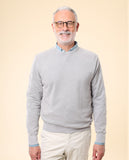 Light Grey Crew Neck Sweater 100% Cotton