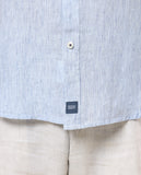Camisa Casual 100% Lino en Blanco