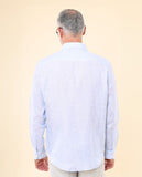 Green Casual Shirt 100% Linen