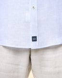 Green Casual Shirt 100% Linen