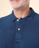 Polo Piqué 100% Algodón en Azul Petróleo