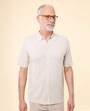 Light Beige Casual Shirt 100% Cotton