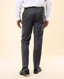 Pantalón Regular 100% Lana Virgem en Gris
