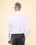 Camisa Clássica 100% Algodão em Branco