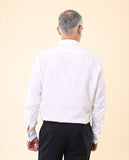 Camisa Clássica 100% Algodão em Branco