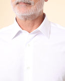 Camisa Clássica 100% Algodão em Branco