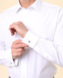Camisa Clássica 100% Algodão em Branco