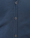 Petrol Blue Cardigan 100% Cotton
