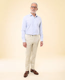 Light Beige Classic Trousers Regular