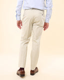 Pantalón Regular en Beige Claro