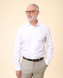 Camisa Clássica 100% Algodão em Branco