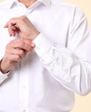 Camisa Clássica 100% Algodão em Branco