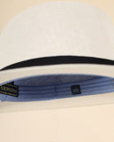White Panama Hat 100% Paper
