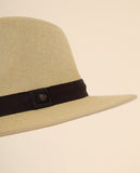 Light Beige Panama Hat 100% Paper