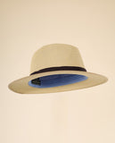 Light Beige Panama Hat 100% Paper