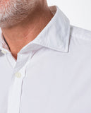White Casual Shirt 100% Cotton
