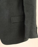 Dark Green Sports Jacket 100% Linen