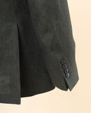 Dark Green Sports Jacket 100% Linen