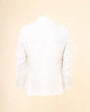 Americana 100% Lino en Blanco