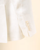 Americana 100% Lino en Blanco