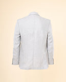 Americana 100% Lino en Gris Claro