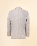 Light Beige Sports Jacket 100% Linen