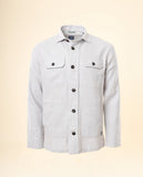 Camisa Casual em Cinzento Claro