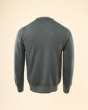 Camisola 100% Lã Merino em Verde Seco