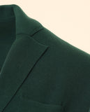 Casaco de Malha 100% Algodão em Verde Escuro