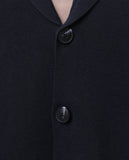 Casaco de Malha 100% Algodão em Azul Escuro