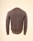 Camisola 100% Lã Merino em Castanho