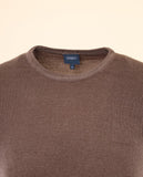 Camisola 100% Lã Merino em Castanho