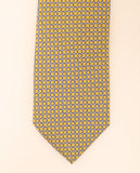 Gravata 100% Seda em Amarelo Claro