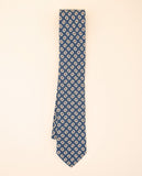 Gravata 100% Seda em Azul