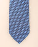 Gravata 100% Seda em Azul Claro